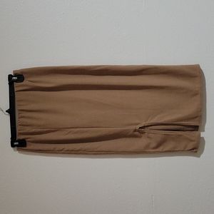 COPY - Boohoo Nude Pencil Skirt